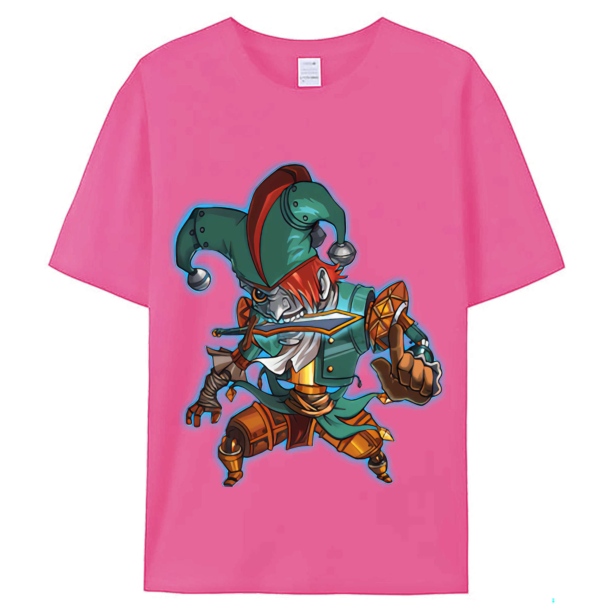 （画像用） リーグ・オブ・レジェンド League of Legends LOL レディースカジュアルプリントTシャツ（綿100％）